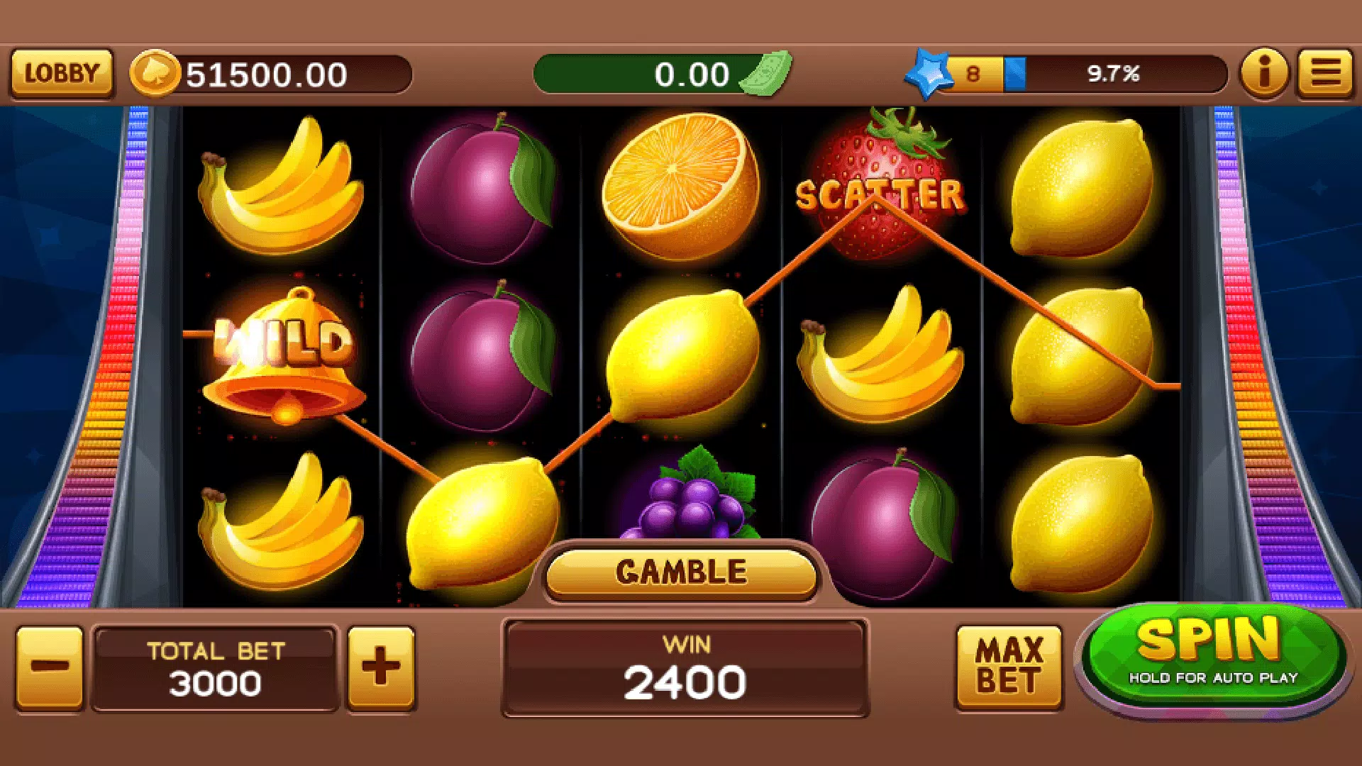 Game Heap - Seven Slots Captura de tela 2