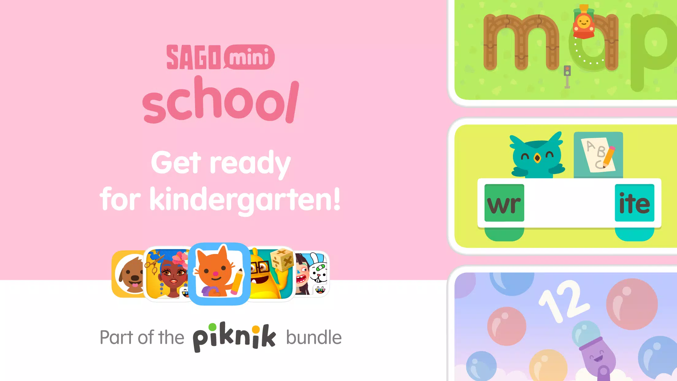 Sago Mini上學（2-5歲兒童）應用截圖第1張