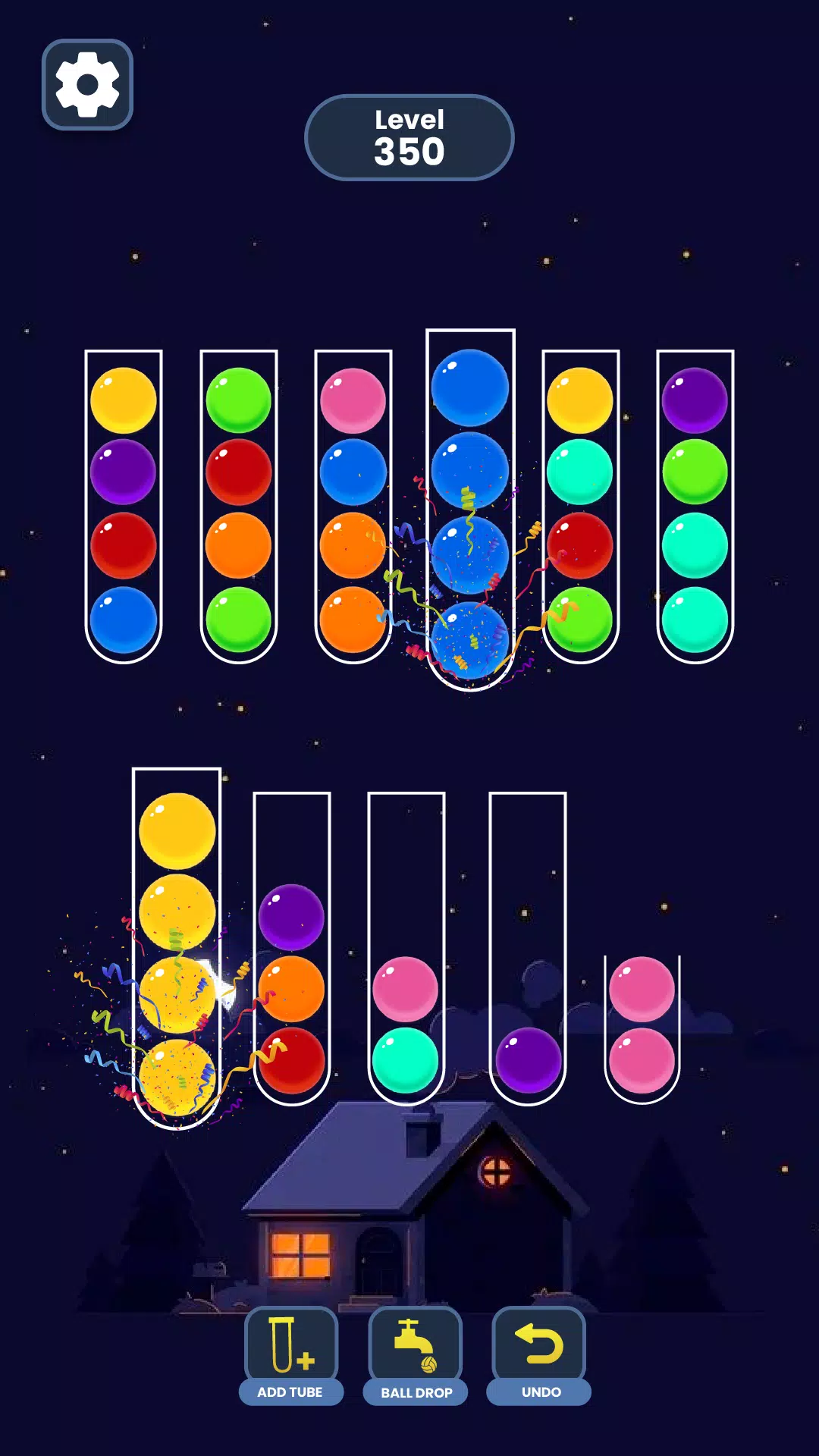 Ball Sort: Color Puzzle Game Schermafbeelding 2