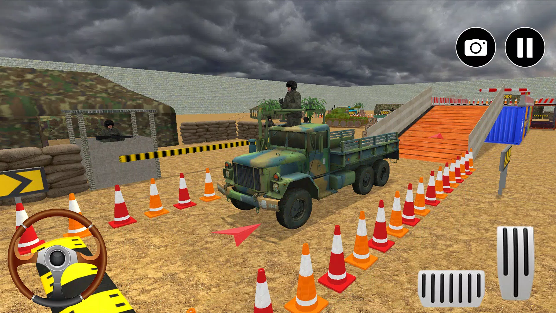 Army Truck Game Simulator 3D ภาพหน้าจอ 3