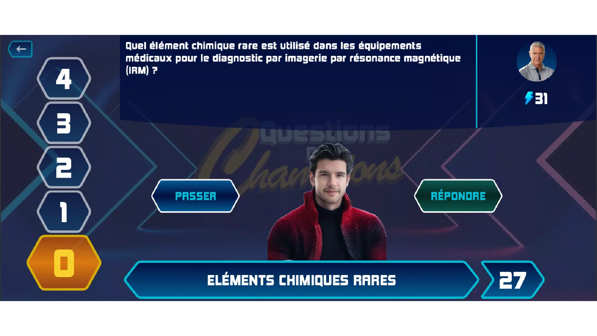 Questions De Champions Captura de tela 3