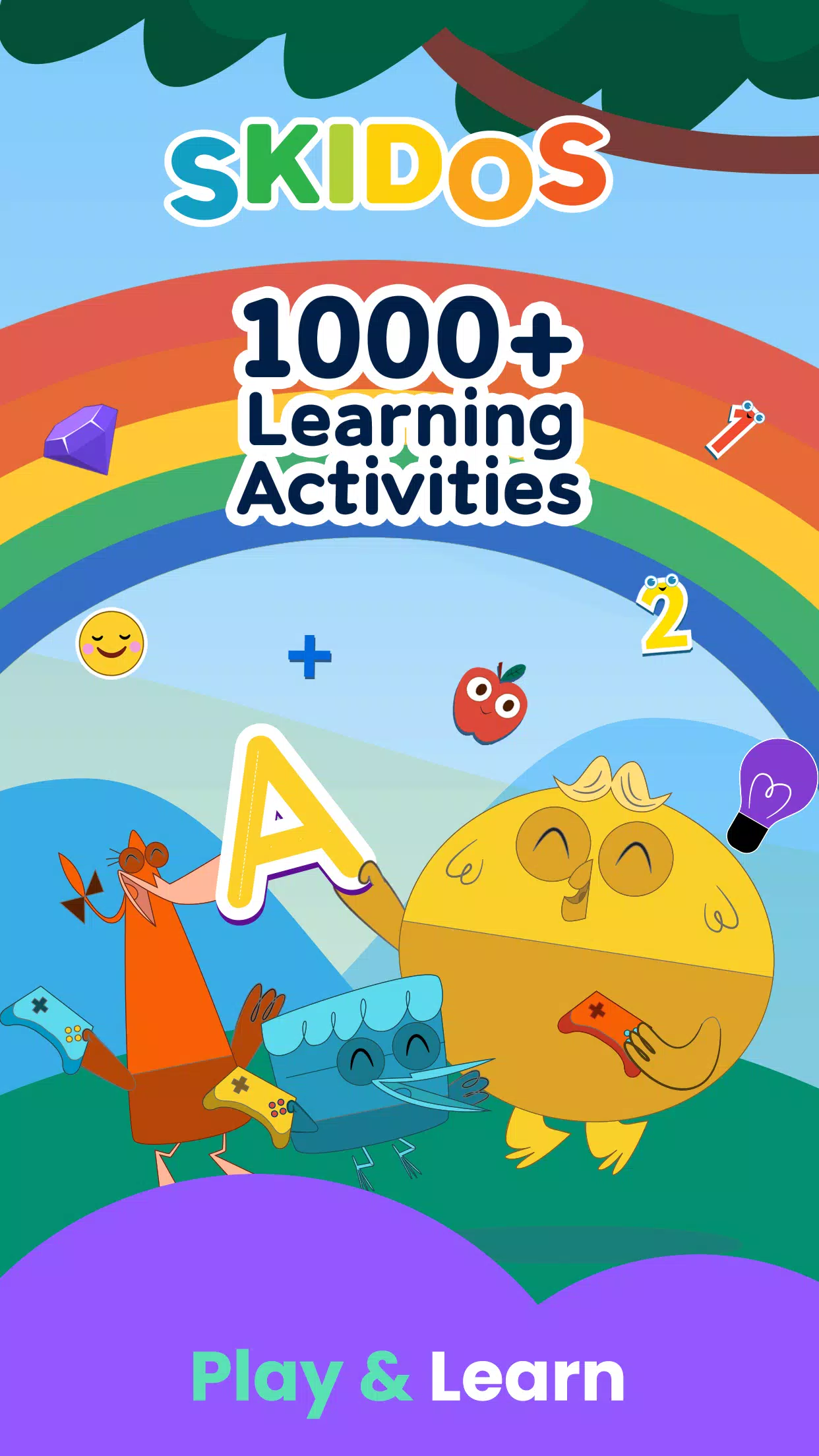 SKIDOS Preschool Learning Game 스크린샷 1