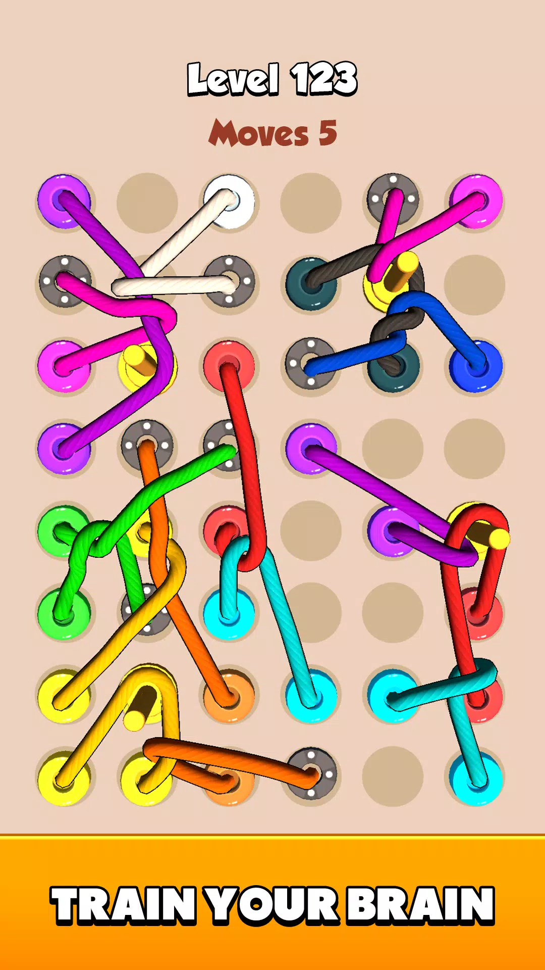 Color Tangled Rope 3D Screenshot 3