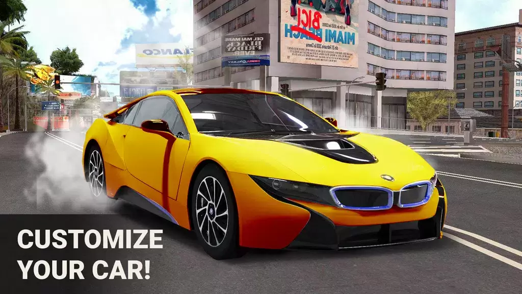 Driver BMW I8 Night City Racer 스크린샷 3