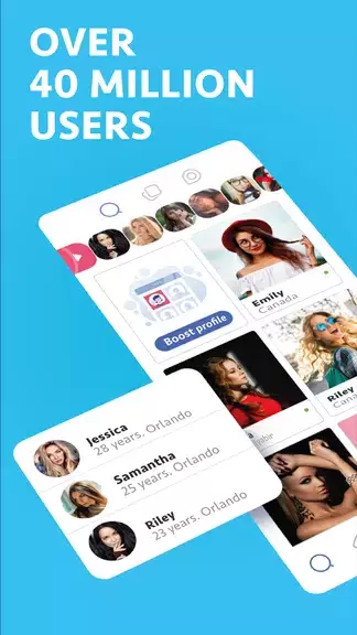 Tinda: Live girls chat - meet Captura de pantalla 2