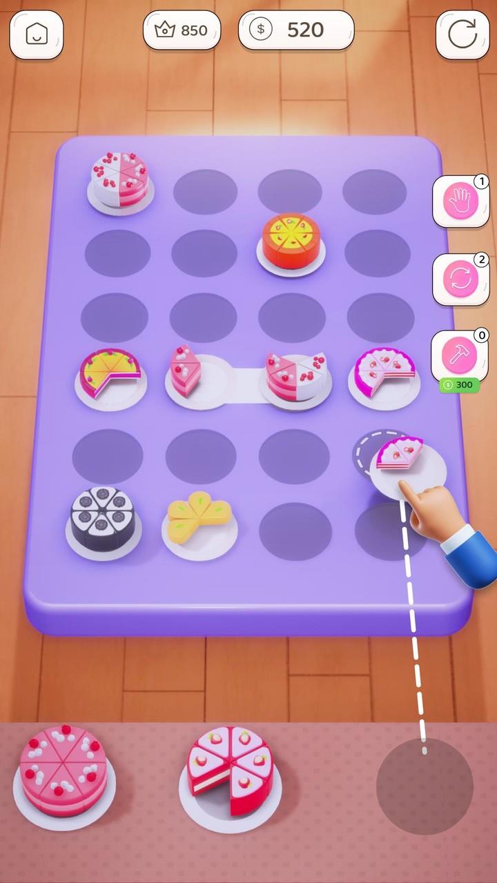 Cake Sort Puzzle Game Ảnh chụp màn hình 1