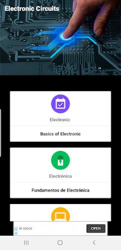 Electronics Circuits Ảnh chụp màn hình 2