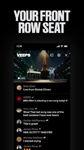 Veeps: Watch Live Music ภาพหน้าจอ 2