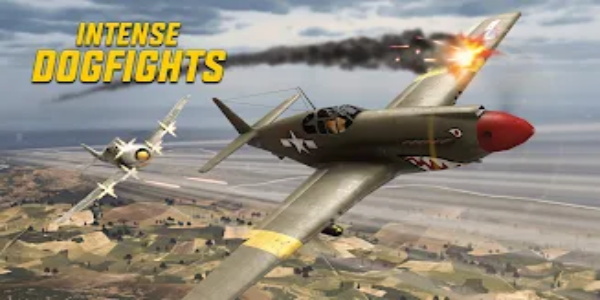 Schermata Wings of Heroes: plane games 1