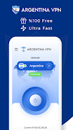 VPN Argentina - Get AR IP 스크린샷 1