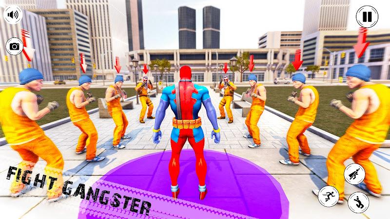 Spider Hero: Rope Hero Games ဖန်သားပြင်ဓာတ်ပုံ 4