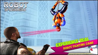 Robot Spider Fighter Games Zrzut ekranu 3