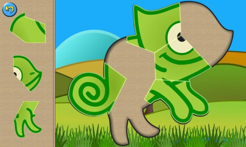 Dino Puzzle Kids Dinosaur Game Schermafbeelding 2