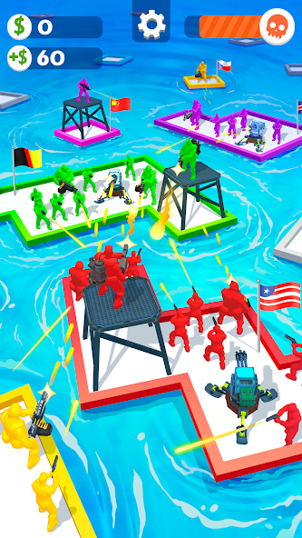 War of Rafts: Crazy Sea Battle Screenshot 1