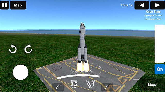 Ellipse: Rocket Simulator Скриншот 1