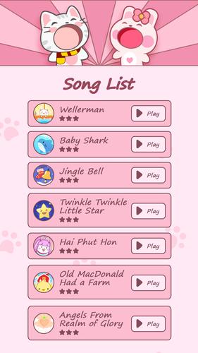 Duet Friends: Cute Music Games Schermafbeelding 2