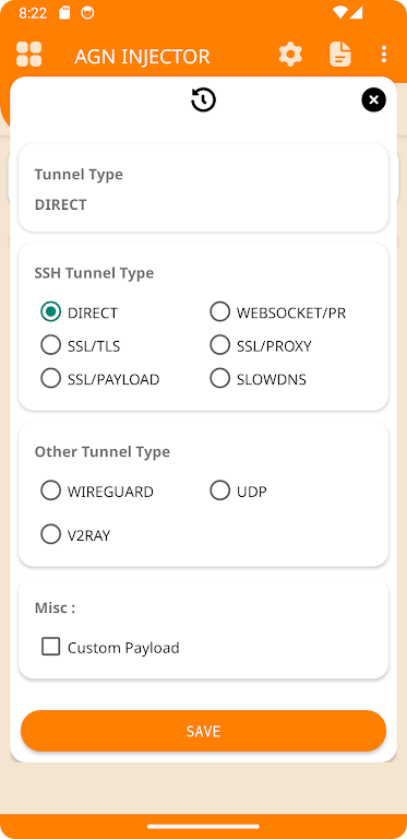 AGN INJECTOR (SSH/DNS/SSL) VPN應用截圖第2張