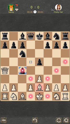 Chess - Funny Character  2 players Captura de tela 3