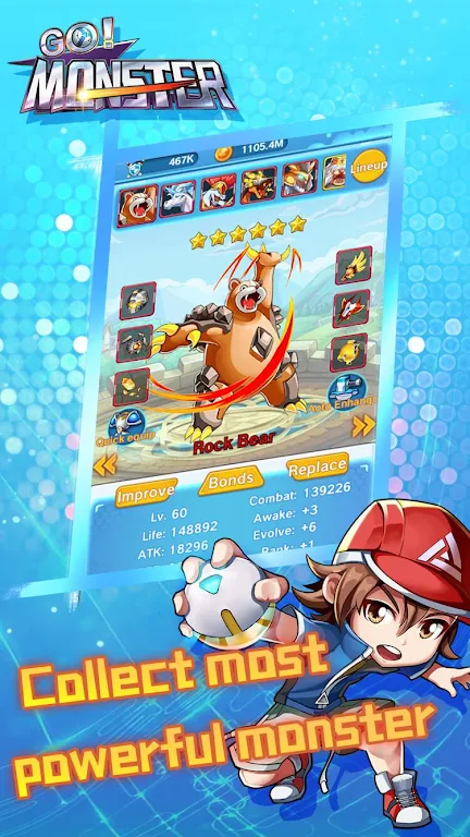 Monster Go! ภาพหน้าจอ 2