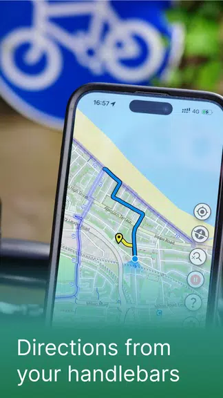 World Bike Map: GPS Navigation Capture d'écran 3