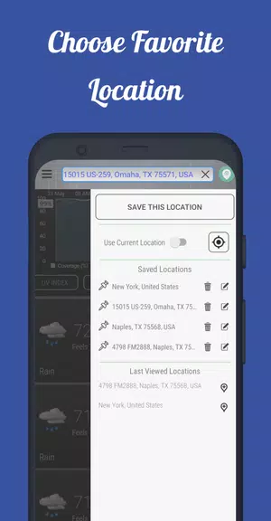 Schermata Dark Sky Tech Weather App 3