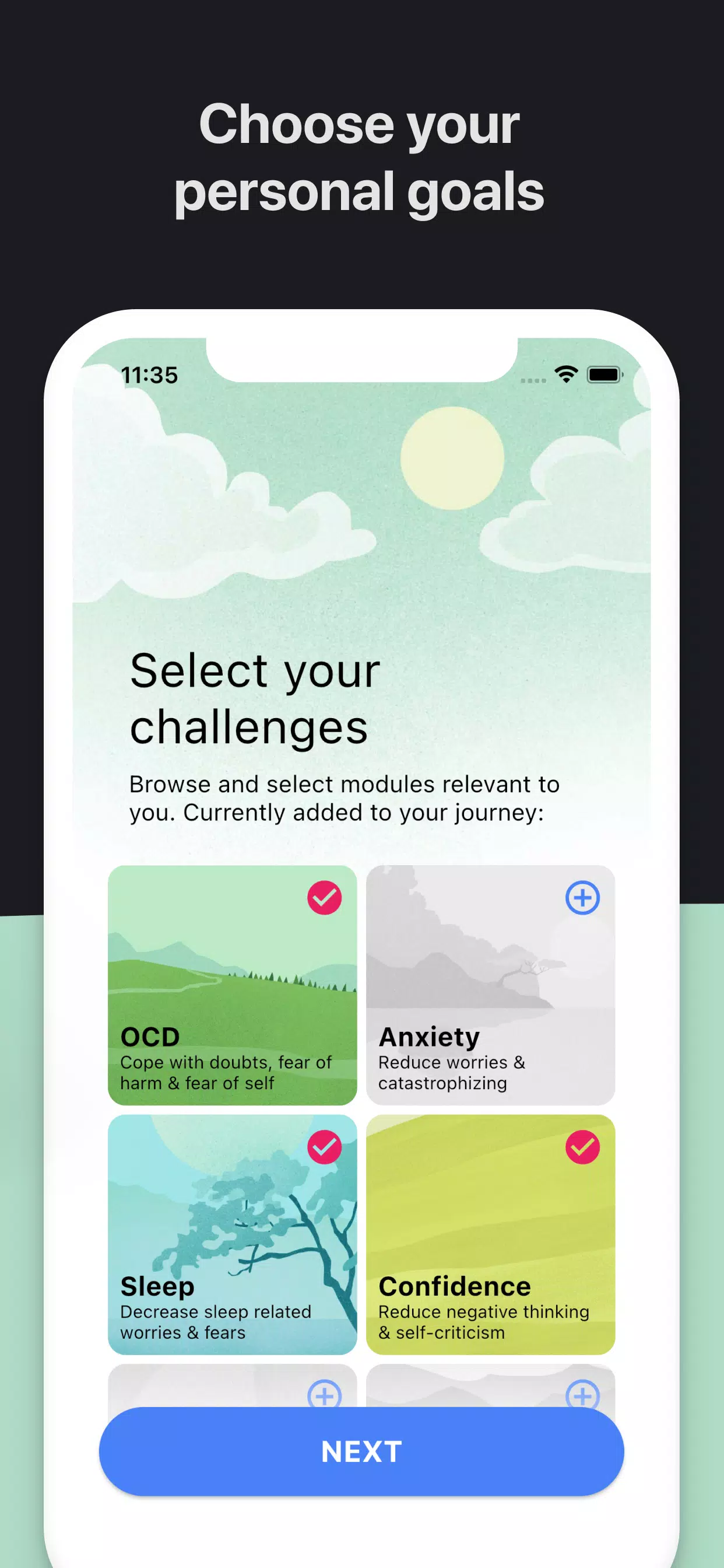 OCD.app Anxiety, Mood & Sleep Schermafbeelding 3