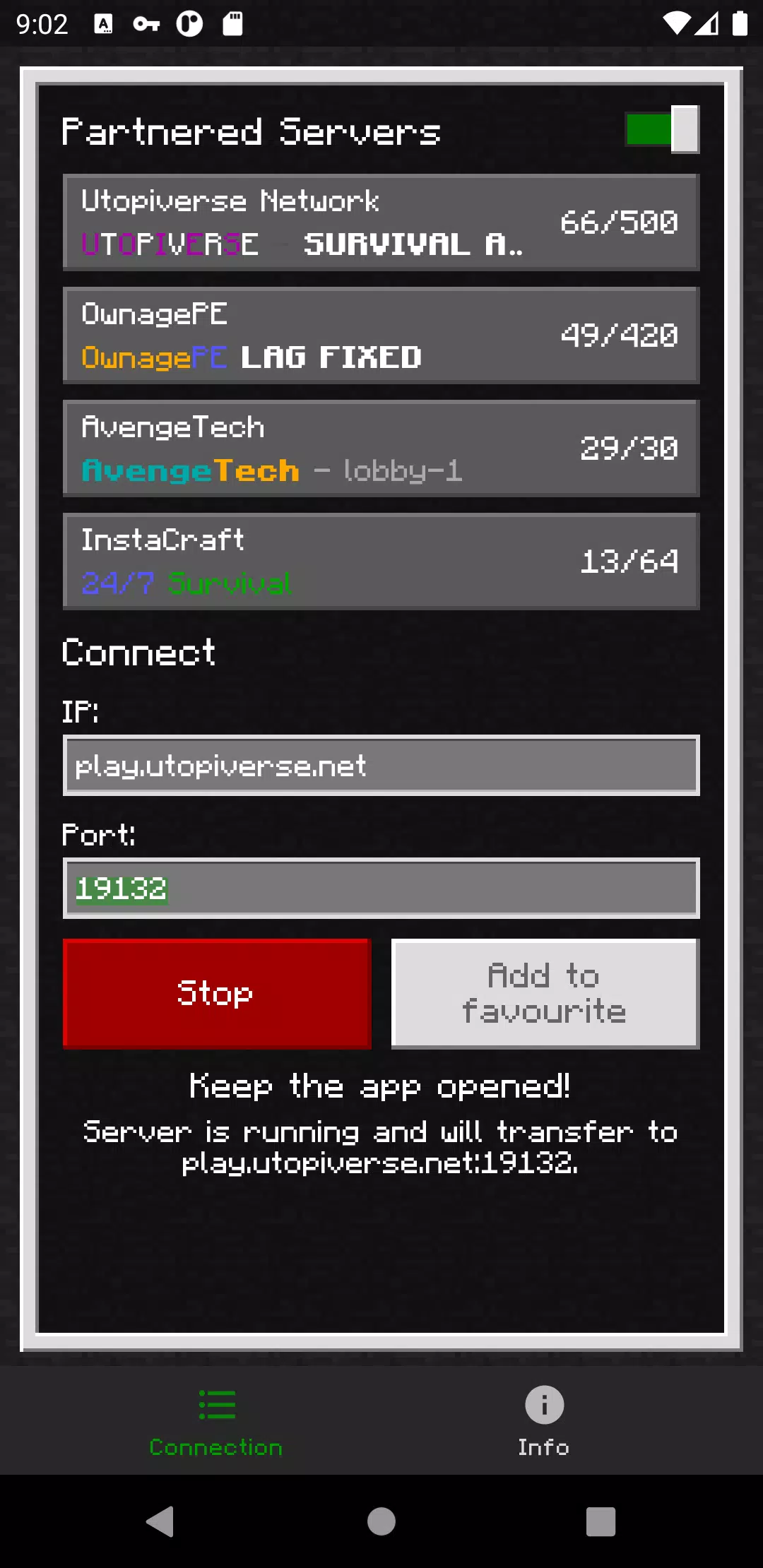BedrockTogether Screenshot 2
