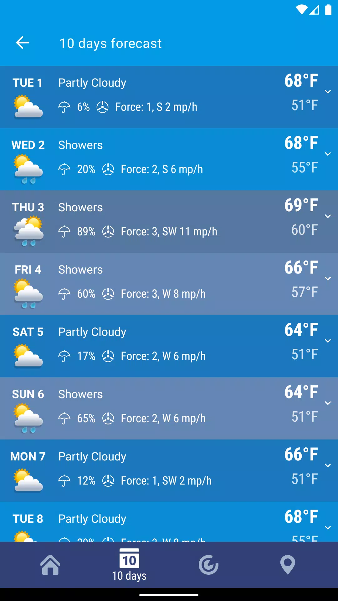 Weather XS PRO Capture d'écran 4