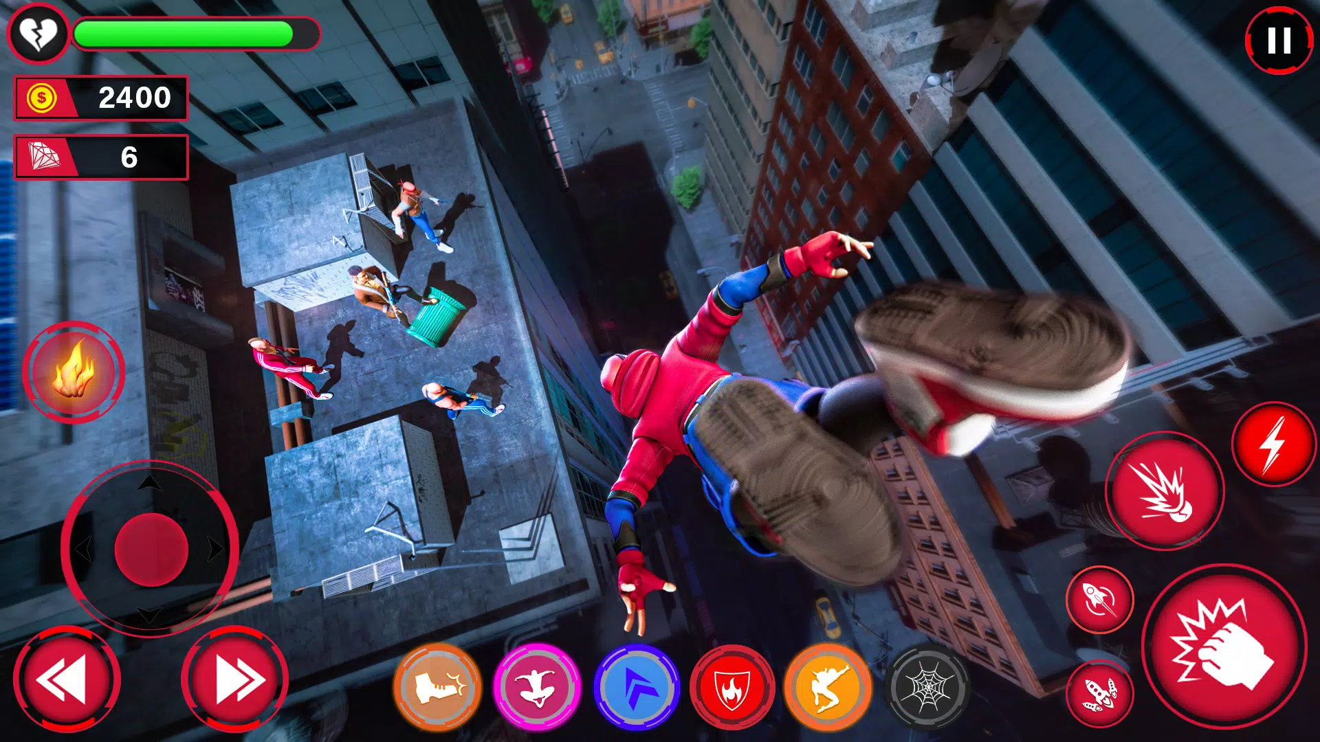 Spider Fighter man hero Ảnh chụp màn hình 3