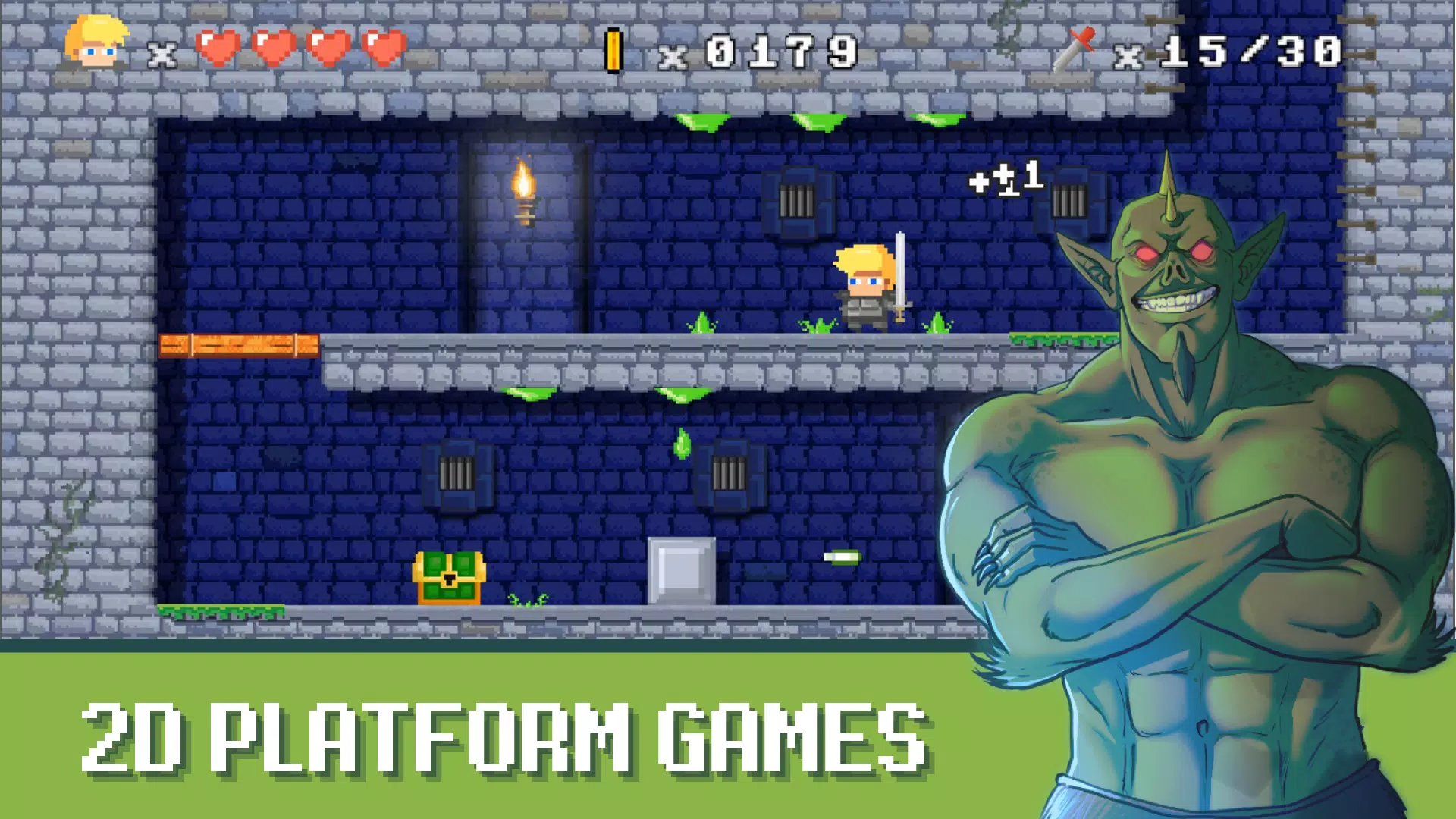 KoA: Platformer 2d games スクリーンショット 1