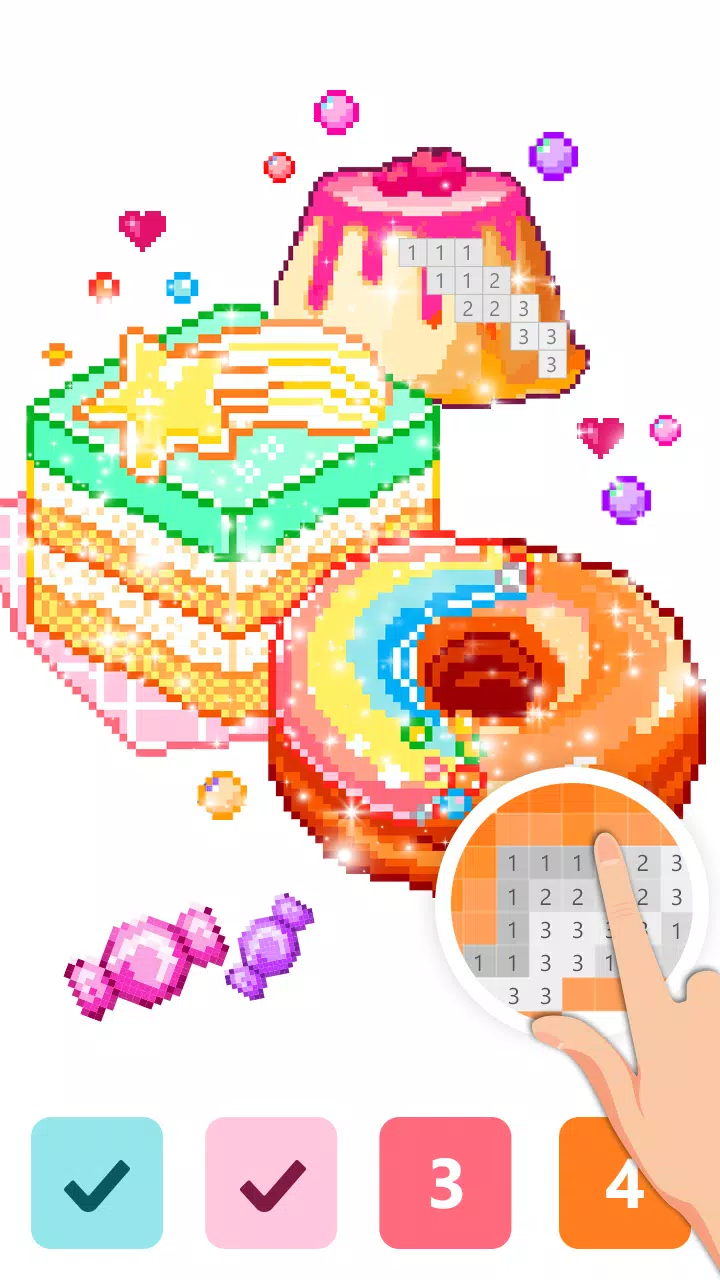 Pix123: Color by Number Games Screenshot 3