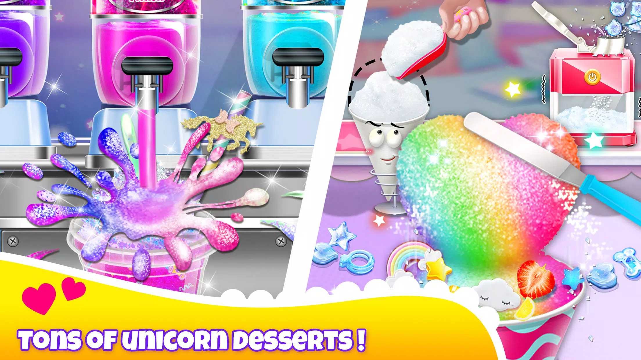Girl Games: Unicorn Cooking應用截圖第3張