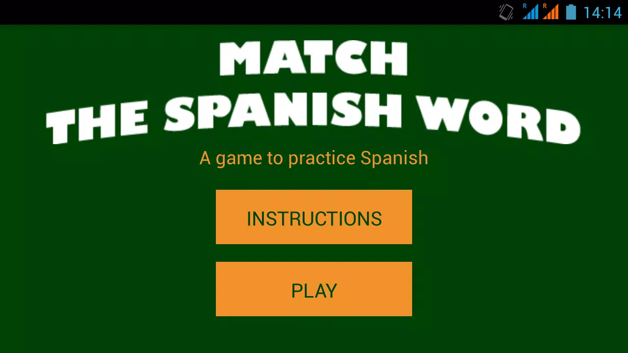 Match the Spanish Word應用截圖第1張