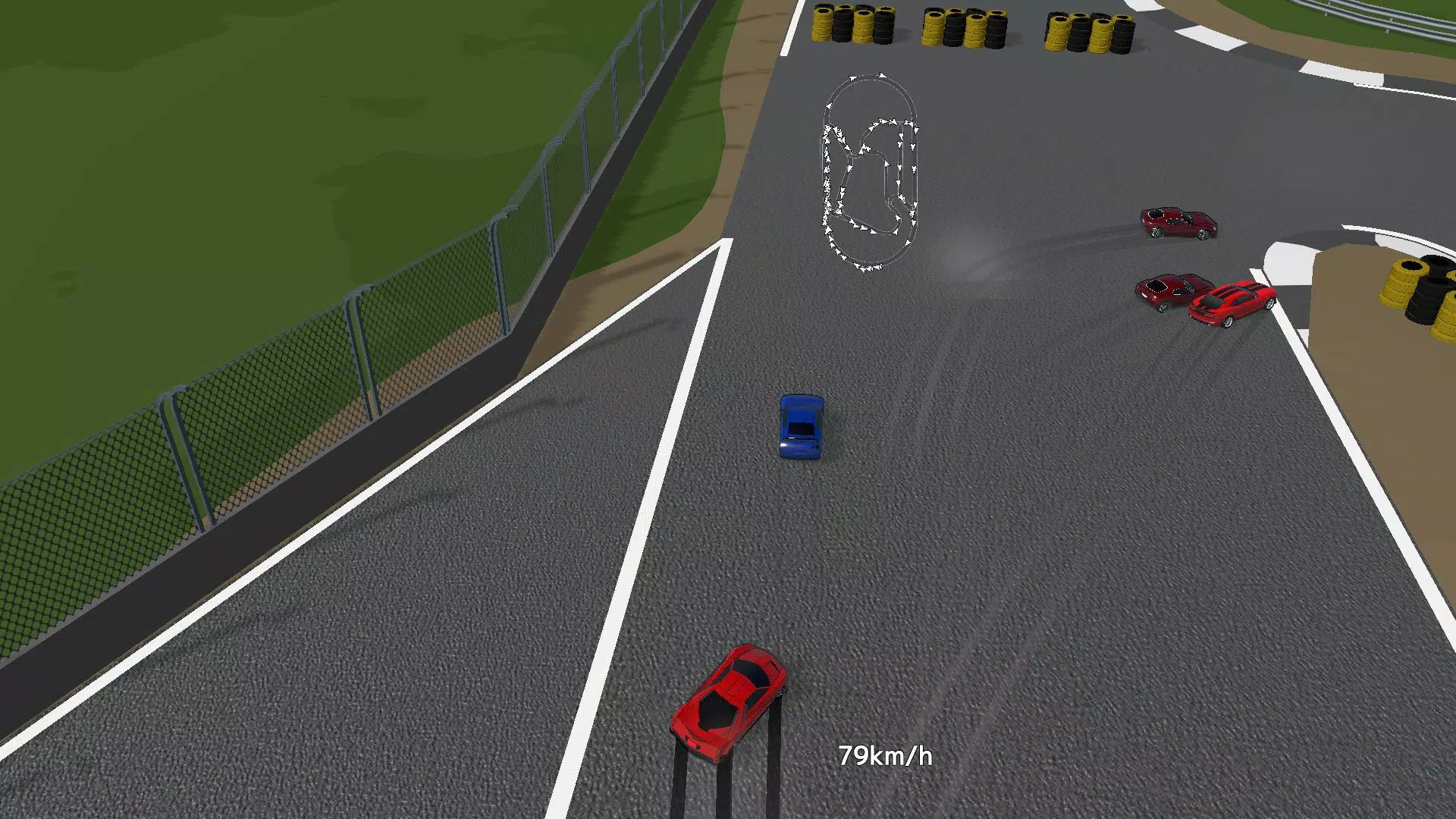 Schermata Side by Side Racing Turbo 1