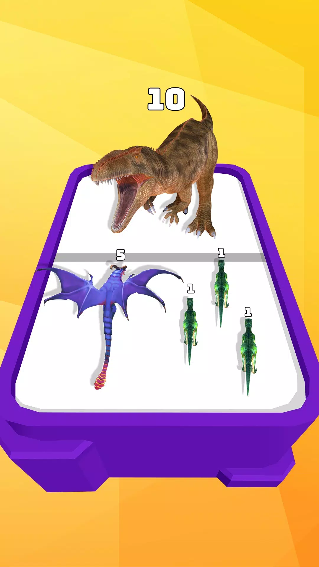 Merge Dinosaurs ภาพหน้าจอ 3