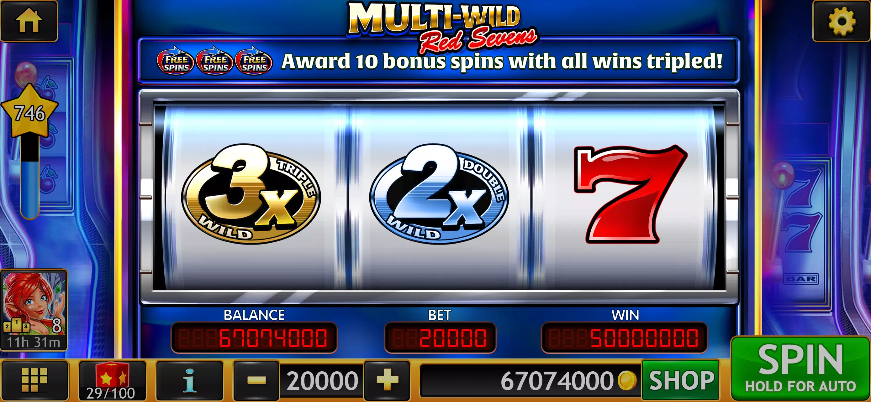 Wild Triple 777 Slots Casino ภาพหน้าจอ 4