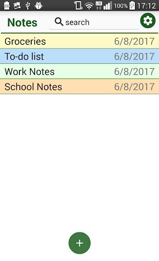 Notes - Notepad Ekran Görüntüsü 1