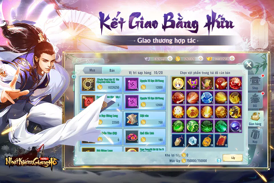 Nhất Kiếm Giang Hồ Mobile スクリーンショット 3