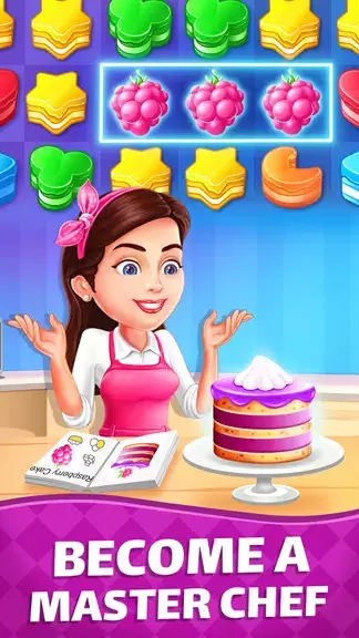 Cake Blast: Match 3 Games Tangkapan skrin 1