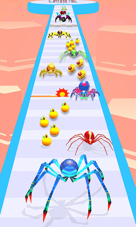 Spider & Insect Evolution Run Captura de tela 1