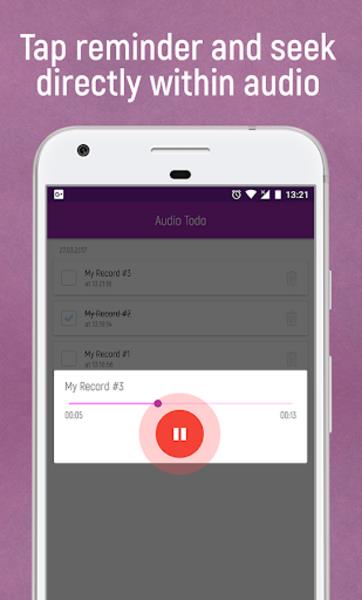 Audio To-Do স্ক্রিনশট 2