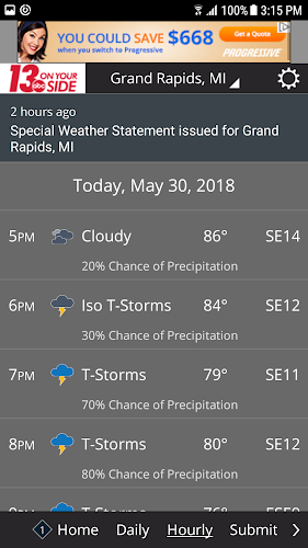 WZZM 13 Weather ภาพหน้าจอ 3