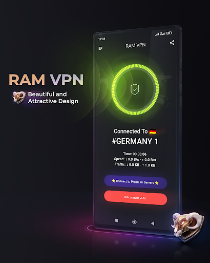 Ram VPN - Fast & Secure Screenshot 2