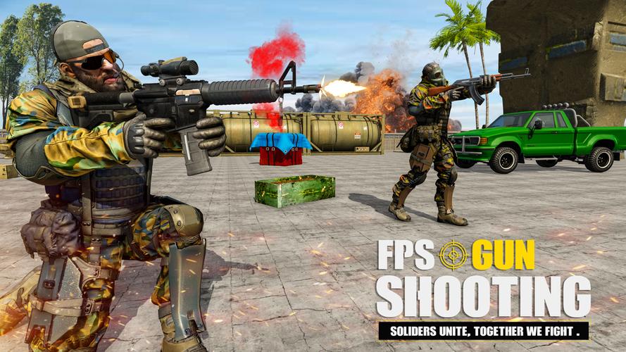 Schermata Gun Games Offline 3D Shooting 3