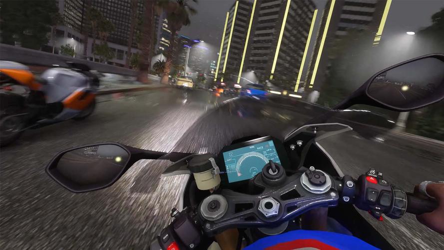 Traffic Moto Bike Rider City Zrzut ekranu 3