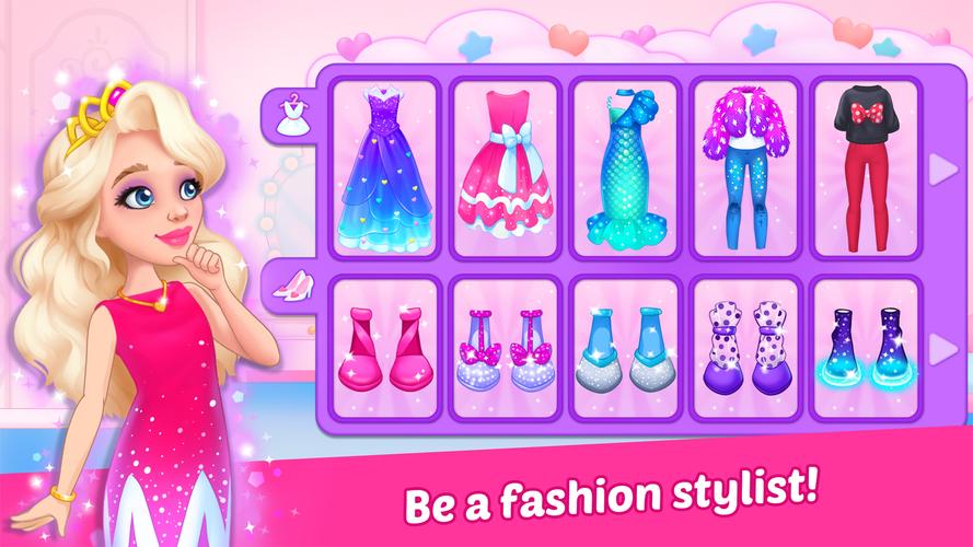 Princess girl paper House game スクリーンショット 2