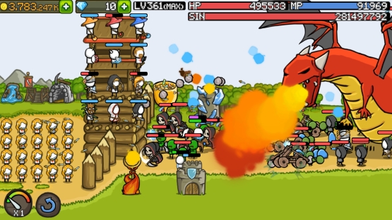 Grow Castle - Tower Defense Скриншот 3