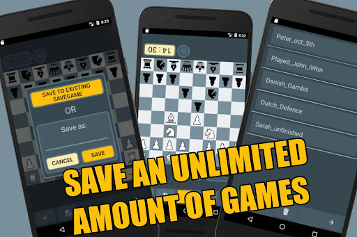 Chessboard: Offline  2-player free Chess App Capture d'écran 1