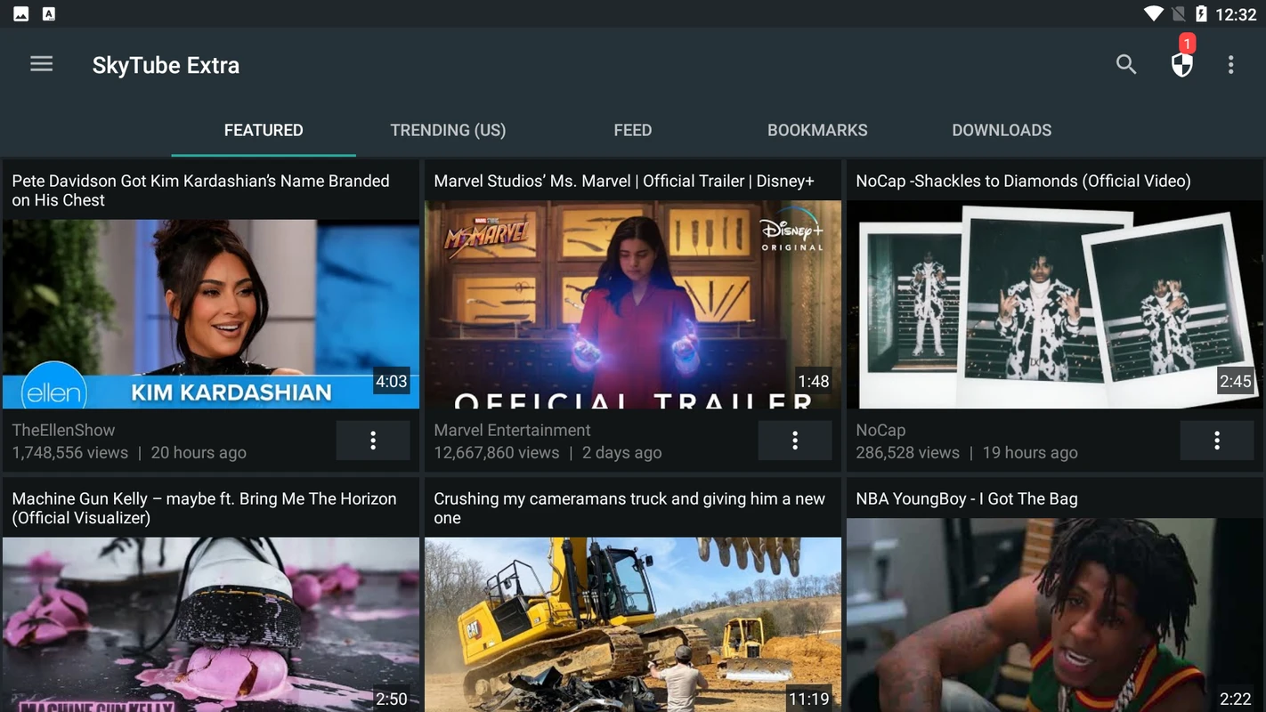 SKYTUBE Скриншот 1