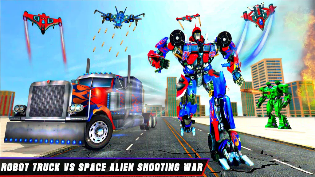 Truck Robot Transform Game スクリーンショット 1